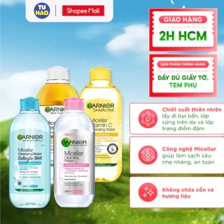 Nước Tẩy Trang, Làm Sạch Cho Mọi Loại Da Garnier Micellar Cleansing Water 400ml