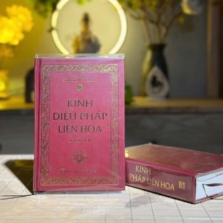 Sách - Kinh Diệu Pháp Liên Hoa, Bản Mini, Bìa Cứng - Tuệ Nga
