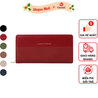 Ví Dài Cầm Tay Nữ Chính Hãng TAILIAN Đựng Tiền Nhiều Ngăn Da Cao Cấp Cực Đẹp TL07- Tukado