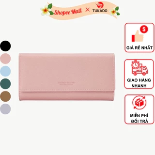 Ví Dài Nữ Cầm Tay PERFECT FORYOU Đựng Tiền Dự Tiệc Sang Trọng Da Sần Cao Cấp Cực Đẹp PFY42 - Tukado