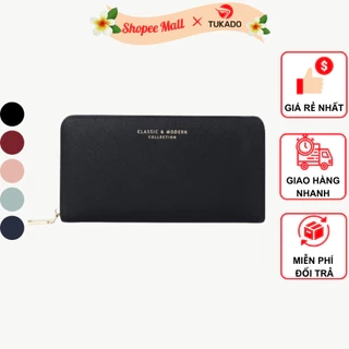 Ví Nữ Dài Cầm Tay TAILIAN Đựng Tiền Điện Thoại Nhiều Ngăn Tiện Dụng Da Cao Cấp Cực Đẹp TL56 - Tukado