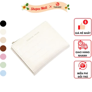 Ví Nữ Mini Cầm Tay PERFECT FOR YOU Dáng Ngắn Nhiều Ngăn Da Xước Cao Cấp Cực Đẹp PFY04 - Tukado