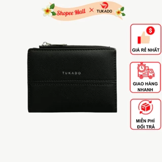 Ví Nữ Ngắn Mini Cầm Tay TUKADO Full Box Đựng Tiền Nhiều Ngăn Tiện Dụng Chất Da Cao Cấp TK08 - TUKADO