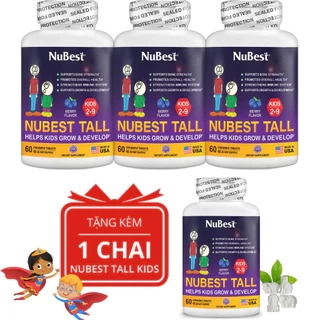 Thực Phẩm Bảo Vệ Sức Khỏe Hỗ Trợ Tăng Chiều Cao NuBest Tall Kids