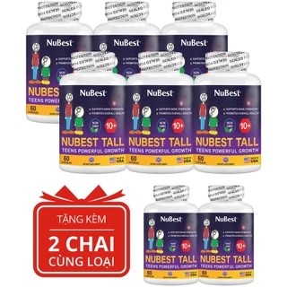 Thực Phẩm Bảo Vệ Sức Khỏe Hỗ Trợ Tăng Chiều Cao NuBest Tall 10+