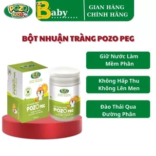 Bột Nhuận Tràng Pozo kids Peginpol PEG3350 - Hỗ Trợ Giảm Táo Bón Cho Bé Bị Táo Bón Lâu Ngày - Hộp 100gr