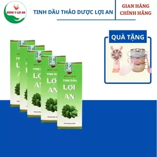 Tinh Dầu Lợi An Hỗ TRợ Bôi Ho Khò Khè Cho Bé COMBO 5 HỘP TINH DẦU 20ml