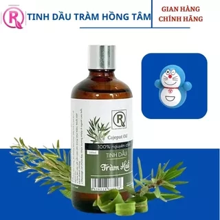 Tinh Dầu Tràm Hồng Tâm Nguyên Chất 100ml Hỗ Trợ Thơm Phòng, Đuỗi Muỗi, Phòng Cảm Cho Bé Yêu