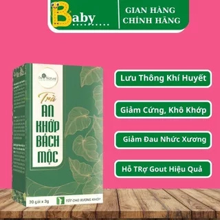 Trà An Khớp Bách Mộc - Hỗ Trợ Sức Khỏe Xương Khớp - Hỗ Trợ Giảm Đau Nhức - Tăng Cường Lưu Thông Máu
