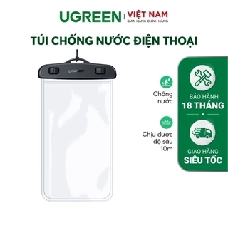 Túi đựng điện thoại UGREEN 60959 50919 chống nước tiêu chuẩn IPX8 độ sâu 10m