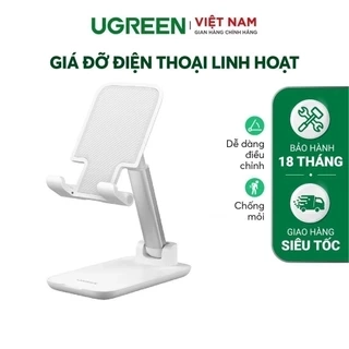 Giá đỡ điện thoại di động để bàn có thể gập lại UGREEN LP373 20434 - - Hàng phân phối chính hãng - Bảo hành 18 tháng