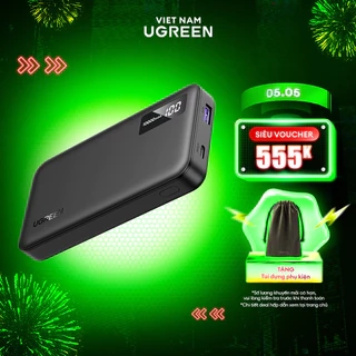 Pin sạc dự phòng 10000mAh/20000mAh UGREEN | Sạc nhanh 2 chiều | Sạc nhanh Power X | pin ATL | BH 18 tháng 1 đổi 1 25683