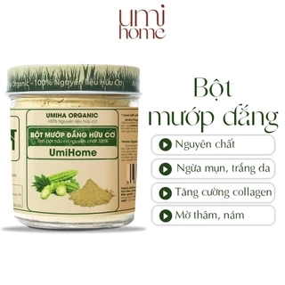 Bột đắp mặt nạ Mướp Đắng nguyên chất UMIHOME 135g dưỡng da, ngăn ngừa mụn hiệu quả