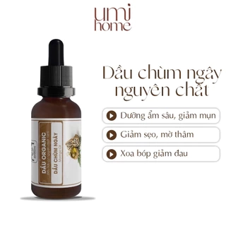 Dầu Chùm Ngây dưỡng da hữu cơ UMIHOME nguyên chất 30ml