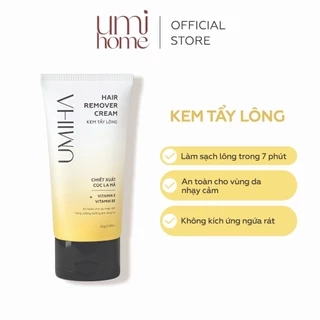 Kem tẩy lông Umiha cho vùng nách, chân, tay, bikini, vùng kín 85g UMIHA ORGANIC an toàn và không gây kích ứng