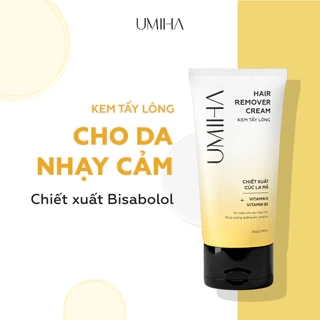 Kem tẩy lông UMIHA (85ml) chiết xuất Cúc La Mã tẩy lông cho da nhạy cảm - Tẩy lông chân, tay, nách, tẩy lông vùng kín