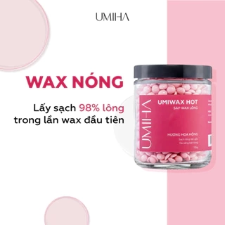Sáp wax lông nóng UMIHA 135G wax sạch lông Nách, Chân Tay, Bikini, Body, phù hợp cho mọi loại da