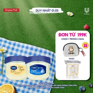 Combo 2 Hũ sáp dưỡng môi Vaseline Lips Care 7g (Tùy chọn mùi)