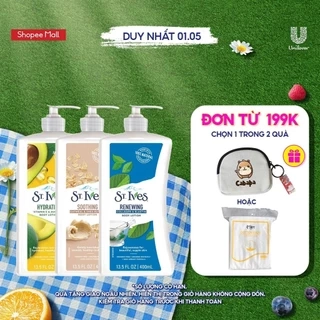 Sữa dưỡng thể St.ives 400ml (Tuỳ chọn mùi)