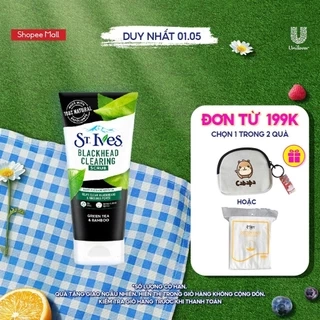 Sữa rửa mặt tẩy tế bào chết ngừa mụn St.Ives Trà Xanh 170g