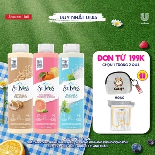 Sữa tắm St.Ives Dưỡng Da Body 650ml (Tùy chọn mùi)