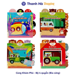 Sách - Cùng Khám Phá - Bộ 4 quyển, lẻ tùy chọn (Sách song ngữ dành cho trẻ từ 1 tuổi)