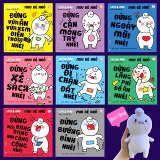 Sách Ehon Miu Bé Nhỏ - Phần 4 - Tặng Miu nhồi bông xinh xắn - Song Ngữ Anh - Việt (1-6 tuổi)