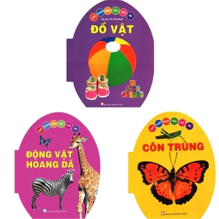 Sách - Quả Trứng Đáng Yêu Của Bé - Côn trùng - Động vật hoang dã - Đồ vật (lẻ tùy chọn)
