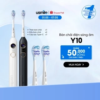 Bàn chải điện sóng âm thông minh usmile P10 Pro - Bảo hành 12 tháng