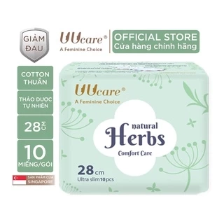 Băng vệ sinh Thảo dược UUcare Herbal (2 Miếng dùng thử)