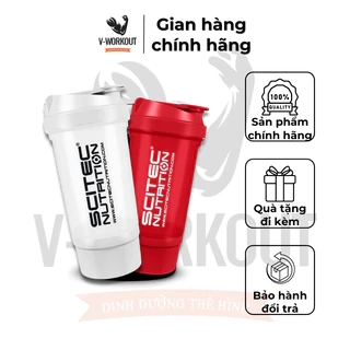 Bình lắc Scitec Nutrition 2 Ngăn Shaker 500ML