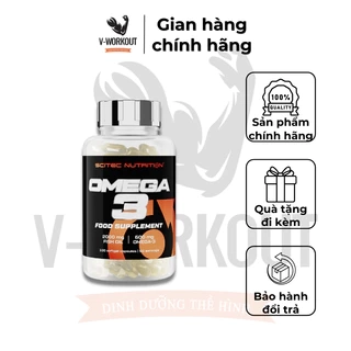 OMEGA 3 | Dầu Cá Omega 3 100 Viên | SCITEC NUTRITION