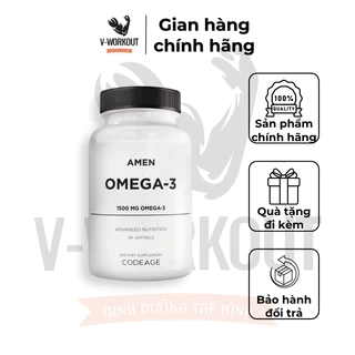 Viên dầu cá Codeage Amen Omega-3 Hộp 90 Viên
