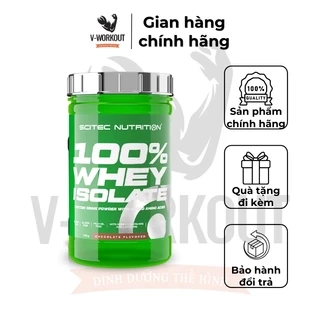 Whey Protein | WHEY PROTEIN ISOLATE 700G - Whey protein tăng cơ tinh kiết, không nóng trong | SCTEC NUTRITION