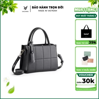 Túi đeo chéo da nữ dáng vuông sang chảnh thời trang VACHINO-TX054