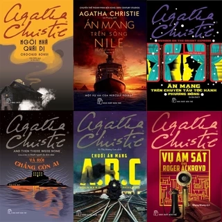 Sách Truyện Trinh Thám - Agatha Christie ( Lẻ Tùy Chọn )