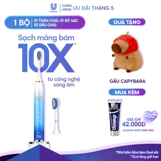 Bàn Chải Điện P/S S100 PRO - Công Nghệ Sóng Âm, Chải Sạch Mảng Bám Tới 10X
