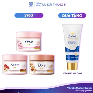 [CHÍNH HÃNG ĐỘC QUYỀN] Smoothie Tẩy Tế Bào Chết Body Dove Chăm Da Sáng Mịn 298g