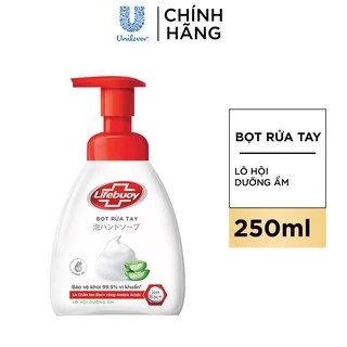 [Date 7/2025] Bọt rửa tay dưỡng ẩm Lifebuoy hương Lô Hội 250ml