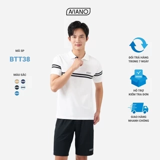 Set Đồ Nam AVIANO Polo Cộc Tay, Bộ Quần Áo Nam Mùa Hè Chất  Liệu Poly Coolmax Thoáng Khí