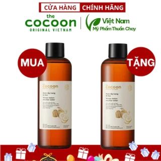 Nước tẩy trang bí đao cocoon 500ml dành cho da dầu, da mụn - Vegan Thuần Chay