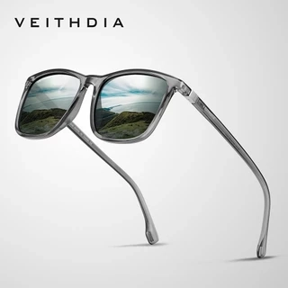 Veithdia Nam Nữ Khung Vuông Thời Trang Phân Cực Chống Tia UV Kính Mát Lái Xe 7521