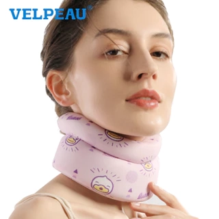 Nẹp cổ VELPEAU mềm mại hỗ trợ giảm đau và giảm áp lực cột sống cho nam và nữ