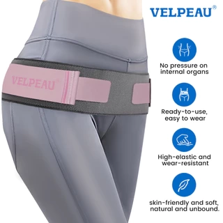 VELPEAU Sacroiliac Belt Đai Si Hỗ Trợ Lưng Dưới Si Khớp Xương Chậu Hông Và Đau Thần Kinh Tọa Đai Trochanter Hỗ Trợ Bà Bầu Khi Mang Thai- Có Thể Điều Chỉnh Chống Trơn Trượt & Chống Vón
