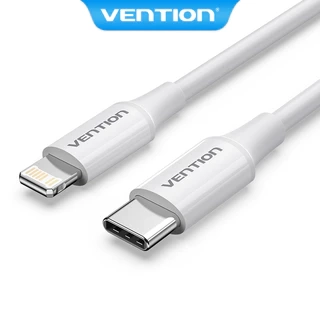 Cáp Lightning Vention PD 27W Type-C sang Lightning USB C đồng bộ dữ liệu thích hợp cho Iphone14/xe hơi