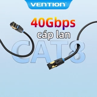 Dây cáp mạng Vention CAT8 40Gpbs ethernet Cáp Mạng 2000Mhz RJ45 SFTP tốc độ cao chuyên nghiệp Dây cáp
