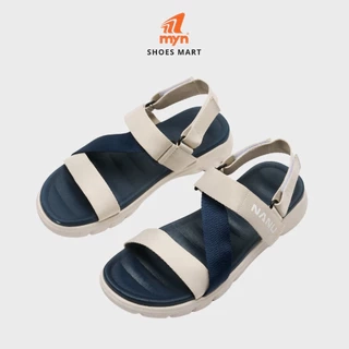 Sandal Unisex nam nữ Nanu NN12 quai chéo đế EVA 3cm quai sau tháo rời công nghệ phylon cao cấp