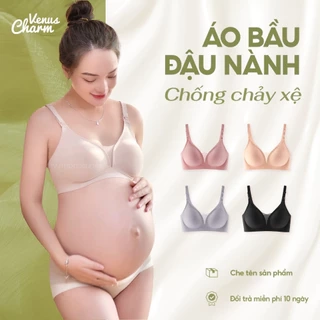 Áo lót bầu, áo ngực bầu không gọng Venus Charm cho bà bầu sau sinh và cho con bú chống chảy xệ W116