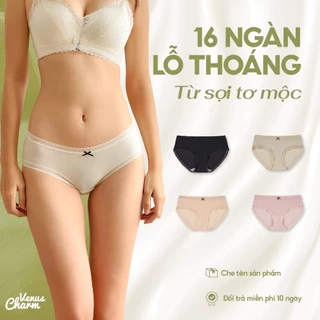 Quần lót nữ cao cấp Venus Charm chất liệu thun lạnh ngàn lỗ thoáng nhẹ mát nhanh khô kháng khuẩn8917
