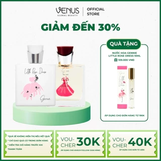 Bộ đôi Nước hoa Nữ Gennie Little Black + Gold Dress 50ml